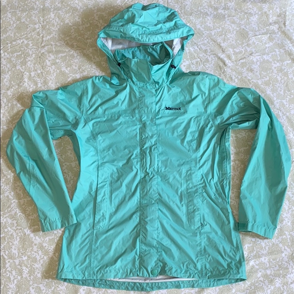 Marmot Women's Teal Rain Jacket